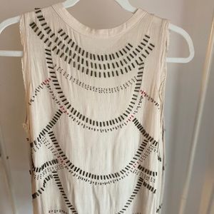 Open Back Embellished Tank